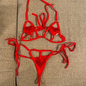 Sexy two piece lingerie set! ♥️💋